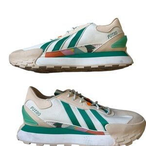 Adidas Men's Neo Futro Mixr 'Beige' HQ4591 White Green Sz 8.5